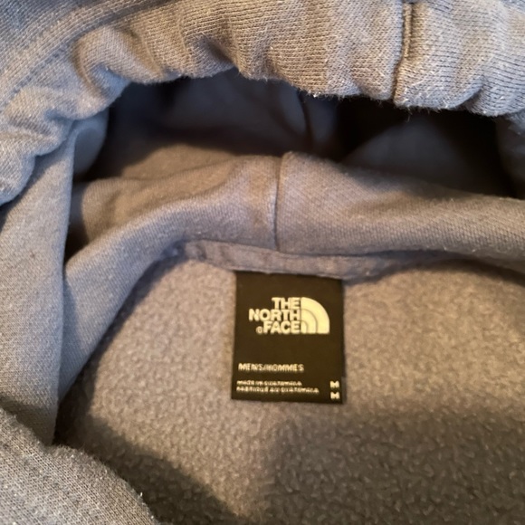 North Face Mens Box NSE Pullover hoodie Blue green M Vintage Indigo Sold Out HTF - Picture 5 of 6
